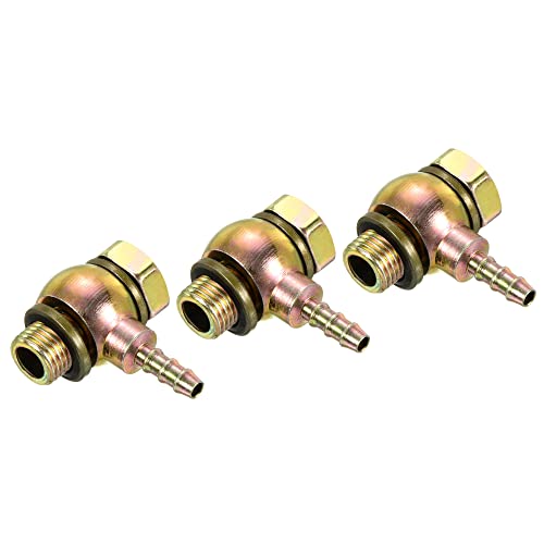 PATIKIL Hose Barb Fitting Elbow 6mm Barbed M12x1.25 Male Thread