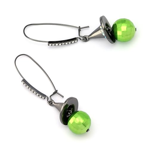 Betsey Johnson Women's Witch Hat Disco Ball Dangle Earrings3