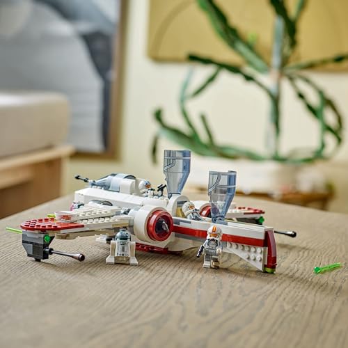 Star Wars 75402 Starfighter ARC-170 con 4 Minifigure e Droide R4-P44, Idea Regalo di Compleanno per Fan di La Venetta dei Sith, Astronave Giocattolo per Bambini e Bambine da 9 Anni da Collezione - Lego - Immagine 4