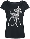 bambi shirt givenchy tolles Baumwollmaterial Bambi Botanics T-Shirt schwarz M