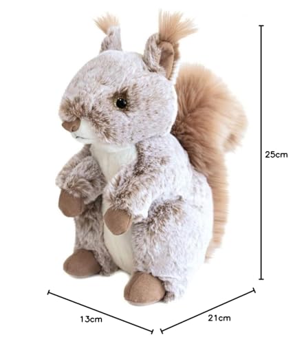 Peluche Écureuil 50 cm Histoire d'Ours Les Grands Espaces