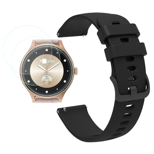 Correas para Smartwatch Fitpolo DR06 y Protector 3 Pack
