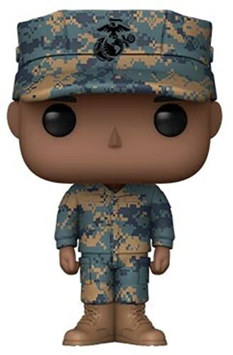 Funko - Figura Pop Military: Marine Male (46745)