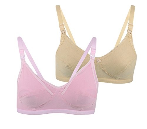 Image of Fabme Cotton Women's Nursing Bra - Pack Of 2