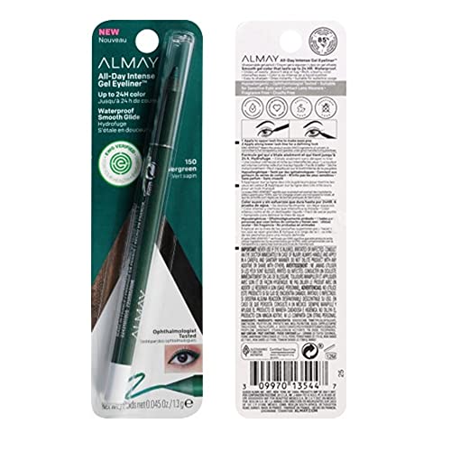 Pack Of 2 Almay All-Day Intense Gel Eyeliner, Evergreen 150 #TOP2