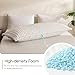 HIGOGOGO Memory Foam Body Pillow, Thickened Large Long Bed Pillow for Adults, Full Body Pillow with Removable Pillow Cover(20x54 Inch)