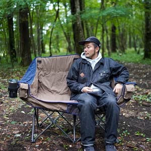 Amazon.co.jp: grn outdoor 60/40CLOTH TWIN SOFA CHAIR (BROWN
