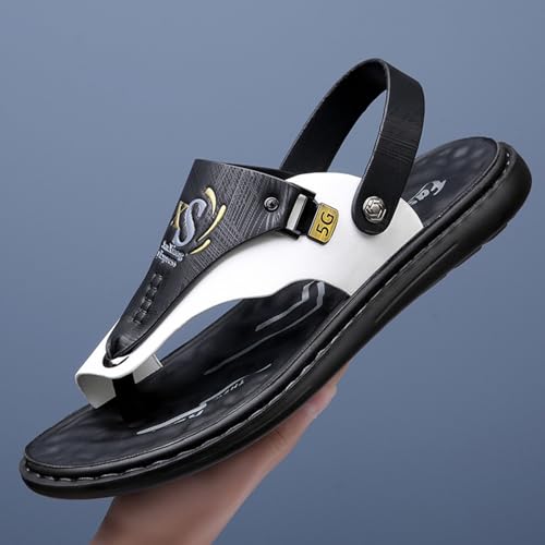 Casual Leather Bunion Corrector Sandals Men, Durable Men's Sandals Bunion Relief2