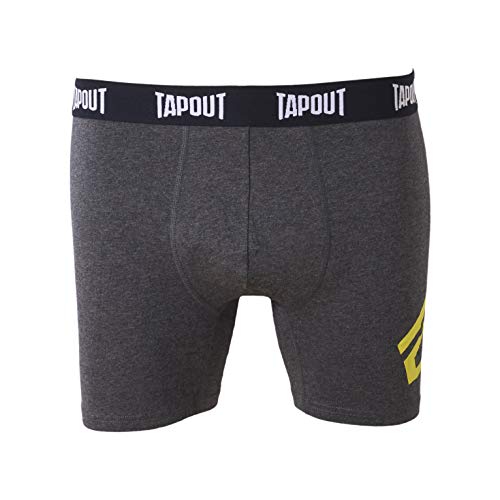 TAPOUT Mens Athletic Underwear - 6-Pack Stretch Athletic Boxer Briefs Training Breathable Athletic Fit No Fly4