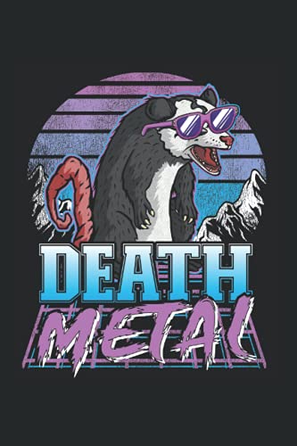 Majosta - Death Metal: Funny Death Metal Notebook / Journal | 120 Pages | Lined Paper | 6x9 Inches | Matte