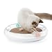 PETKIT Cat Scratcher 4 in 1 Cat Scratching Toy Bed-Scratch Pad Circular Track with Catnip Ball Bell Ball Cat Bed, All in One Pet Kitty Turbo