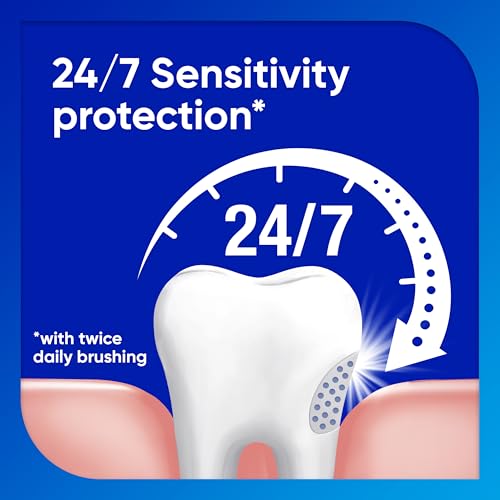 sensodyne extra whitening sensitive teeth and cavity prevention whitening toothpaste amazon exclusive cool mint amazon exclusive- 4 ounces pack of 4