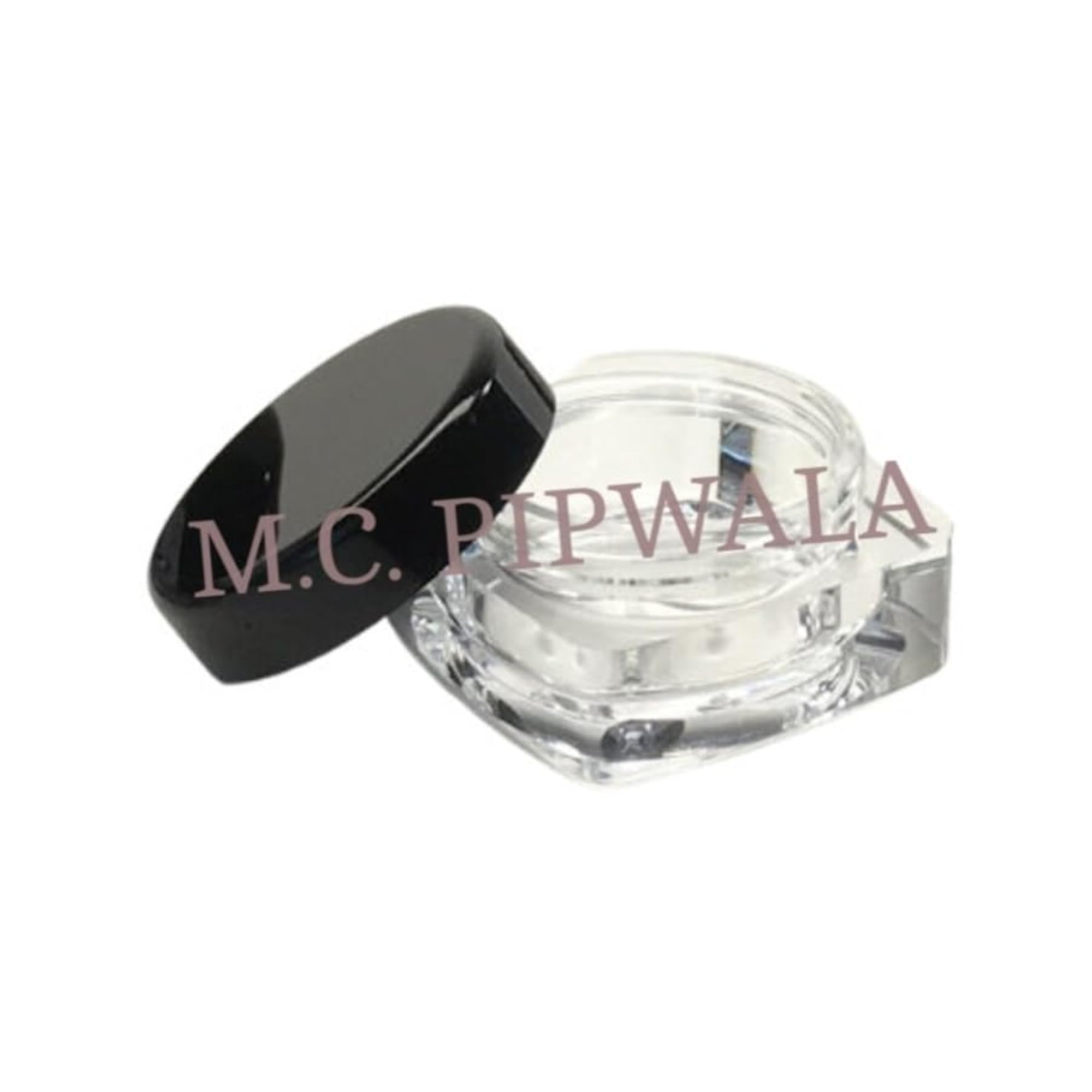 15 gm Square P.S. Golden Container with Cap