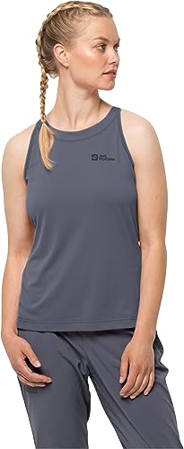 T-Shirt Femme Jack Wolfskin Prelight en tissu technique léger pour randonnée active - 2