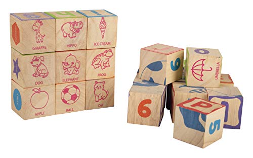 Giggles Funskool Info Cubes, Educational Learning Blocks with Alphabet, Numbers, Colors, Shapes & Picture Puzzle, Development Toy for Kids, Preschool Activity Set, Gift Set for Kid, Ages 3+ Years - Image 7 thumbnail