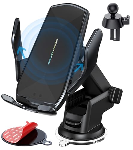 Qi 15W Cargador Inalámbrico Coche