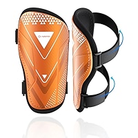 Save 10% - AirsFish Football Shin Pads Sleeves PU Shock