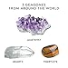 NATIONAL GEOGRAPHIC Gemstone Dig Kit – Excavate 3 real gems including Amethyst, Tiger’s Eye & Rose Quartz - Great STEM Science gift for Mineralogy and Geology enthusiasts of any age