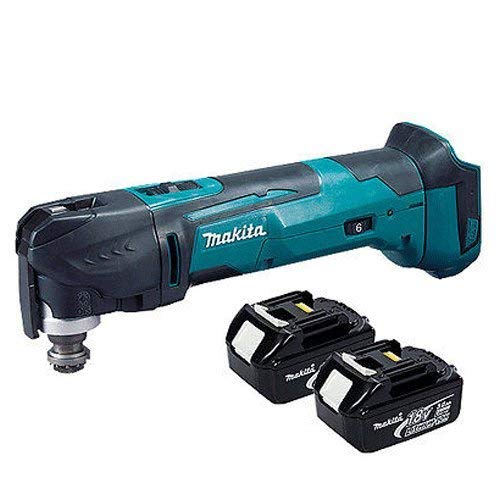 Makita DTM51Z 18v Li-Ion Multi-Tool LXT Keyless Blade Change with 2 x 3.0Ah BL1830
