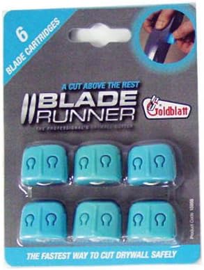 Goldblatt Blade Runner Replacement Blades 1/2 " Card Of 6