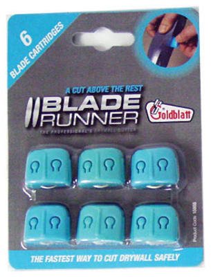 Goldblatt Blade Runner Replacement Blades 1/2 " Card Of 6