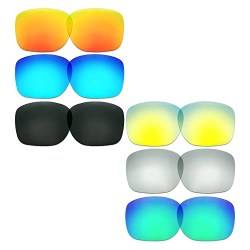 Lentilles pour Oakley Crossrange avec protection UV et 6 couleurs interchangeables