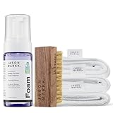 Jason Markk Quick Clean Kit & Microfiber Towel Bundle, 5-Piece Set, Ready-To-Use Foam & Delicates Brush, 3-Pack of Towels, Ideal for Footwear, Safe for Leather, Suede, Nubuck, Cotton, Knits