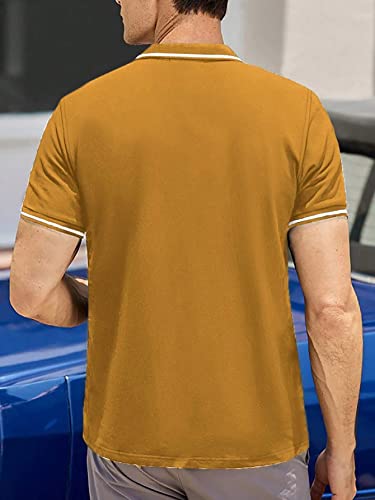 Image of Lymio Men's Polyester Regular Fit T Shirt || Polo T-Shirt || Pain T-Shirt (Plainpolo)