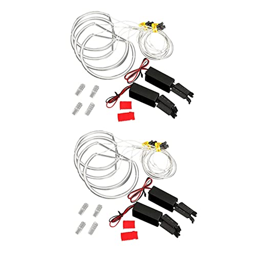 Anillo LED Angel Eye CCFL para reparar faros desgastados de BMW Serie 3 E46 sin lupa