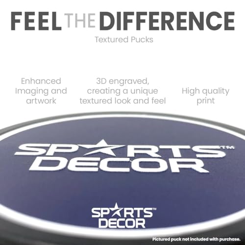 Sports Decor Montreal Canadiens Puck | Retro Script