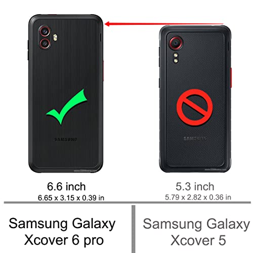 Osophter for Galaxy Xcover 6 Pro Case with Screen Protector Flexible TPU Rubber Cell Phone Cover for Samsung Galaxy Xcover 6 Pro(Navy Blue)