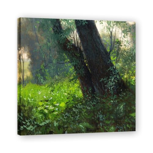 Tableau sur toile paysage marin : affiche peinture Lev Lagorio 30x30