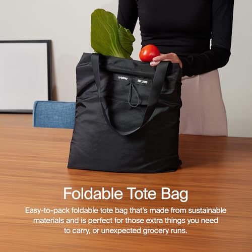 Orbitkey Foldable Tote Bag - Black2
