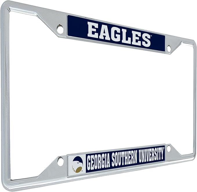 Desert Cactus Georgia Southern University GSU Eagles Metal License Plate Frame for Front or Back of Car Officially Licensed (Alumni)