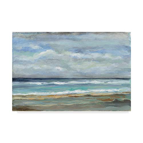 Trademark Fine Art Seashore by Silvia Vassileva, 12x19-Inch Fine Art, Multicolor