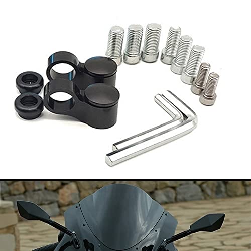 Espejo retrovisor de moto de aluminio CNC universal para Suzuki Bandit 3