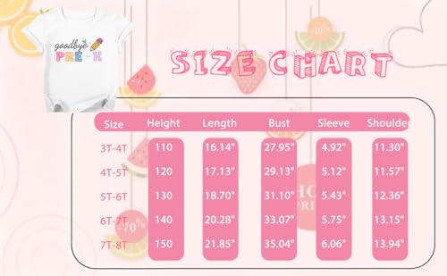 Image of Pre-K Graduation Shirt: Toddler Girls Boys Last Day of School T-Shirt Kids 2026 Preschool Graduation Gift Tops
