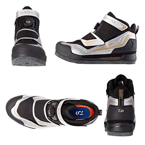 ダイワ(DAIWA) トーナメントフィッシングシューズ シルバー TM-2600C 26.5 3枚目