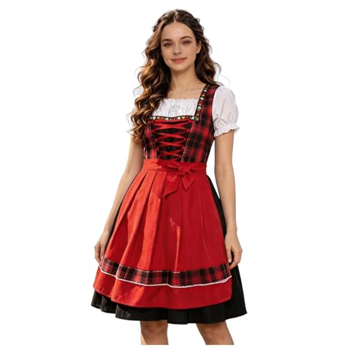 Costume dirndl complet femme court vêtement festival Bavière