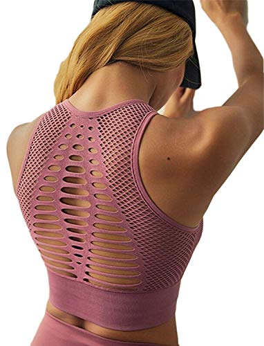 Sports Bras for Women High Impact Seamless Bra for Yoga and Running Workout