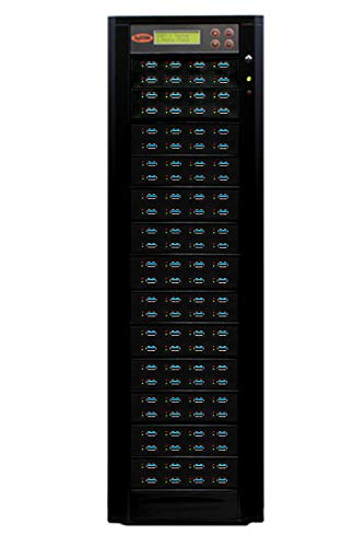 Image of Systor 1 to 87 USB 3.0 /3.1 Duplicator & Sanitizer 6GB /Min - SYS-USB30100-87 | Standalone USB duplicator and sanitizer for flash memory drives with copier and storage drive eraser, speeds up to 100MB /sec.