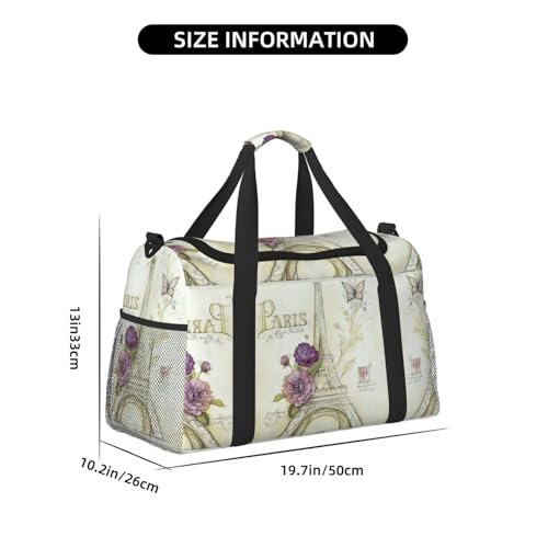 Sac pour articles personnels Tour Eiffel compact pour l'avion - 3