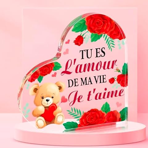 Cadeau Romantique DPKOW Plaque Acrylique Cover