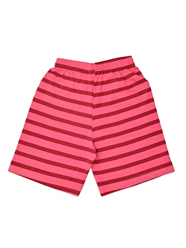 Image of Pure Cotton Half Sleeves Printed T-Shirt & Shorts Set Set | Shorts Set for Kids | Clothing Set for Kids | Summer Set for Kids | Kids Nightwear Multicolor and Sizes