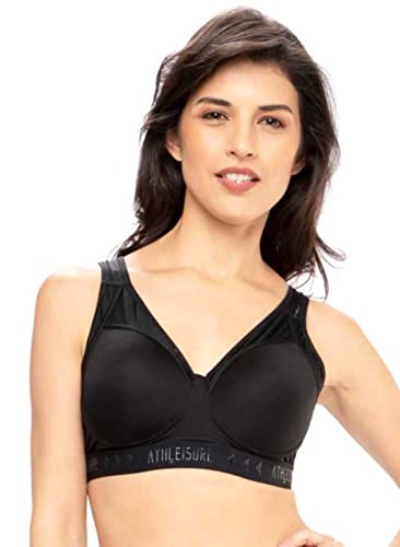 Image of Lovable Women's Polyester Lightly Padded Wire Free Modern Sports Bra