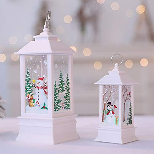 BlackUdragon Christmas Decorations For Home Led 1pcs Christmas Candle with LED Tea light Candles for Christmas Decoration
