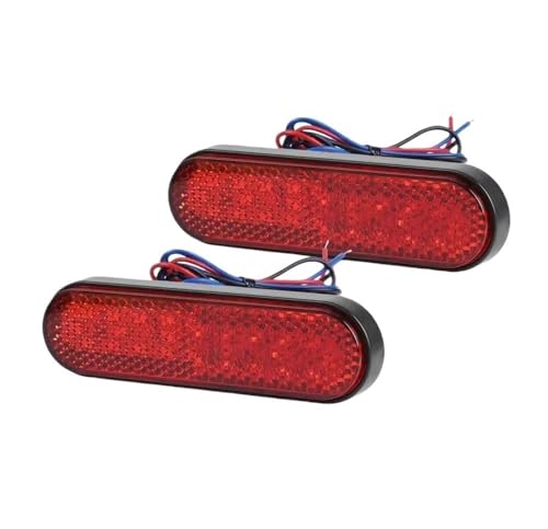 Clignotant LED moto et feu stop intégré à haute visibilité pour scooter