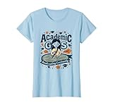Academic GPS Recalculating School Counselor Design T-Shirt, Women, Baby Blue, X-Large