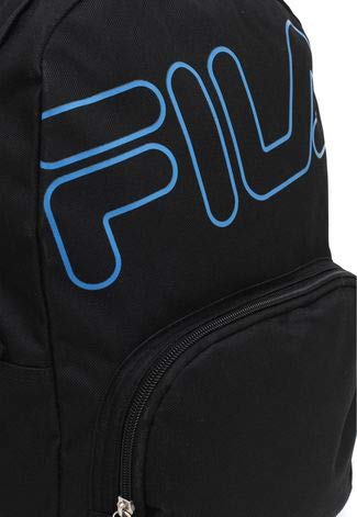 Mochila, Outline, Fila, Unissex, Preto/Azul