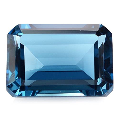 Piedra de circonita azul de 4.25 Ratti, una gema natural con diamante certificado